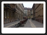 The street directly adjacent to Almássy Tér, in District VII. has seen more vibrant days. The Centre wasl in cultural life throughout the 1980’s and 1990s.
