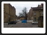 Empty lot between buildings in District VIII.