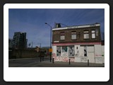 The Lord Napier, a closed-down pub in Hackney Wick. 
